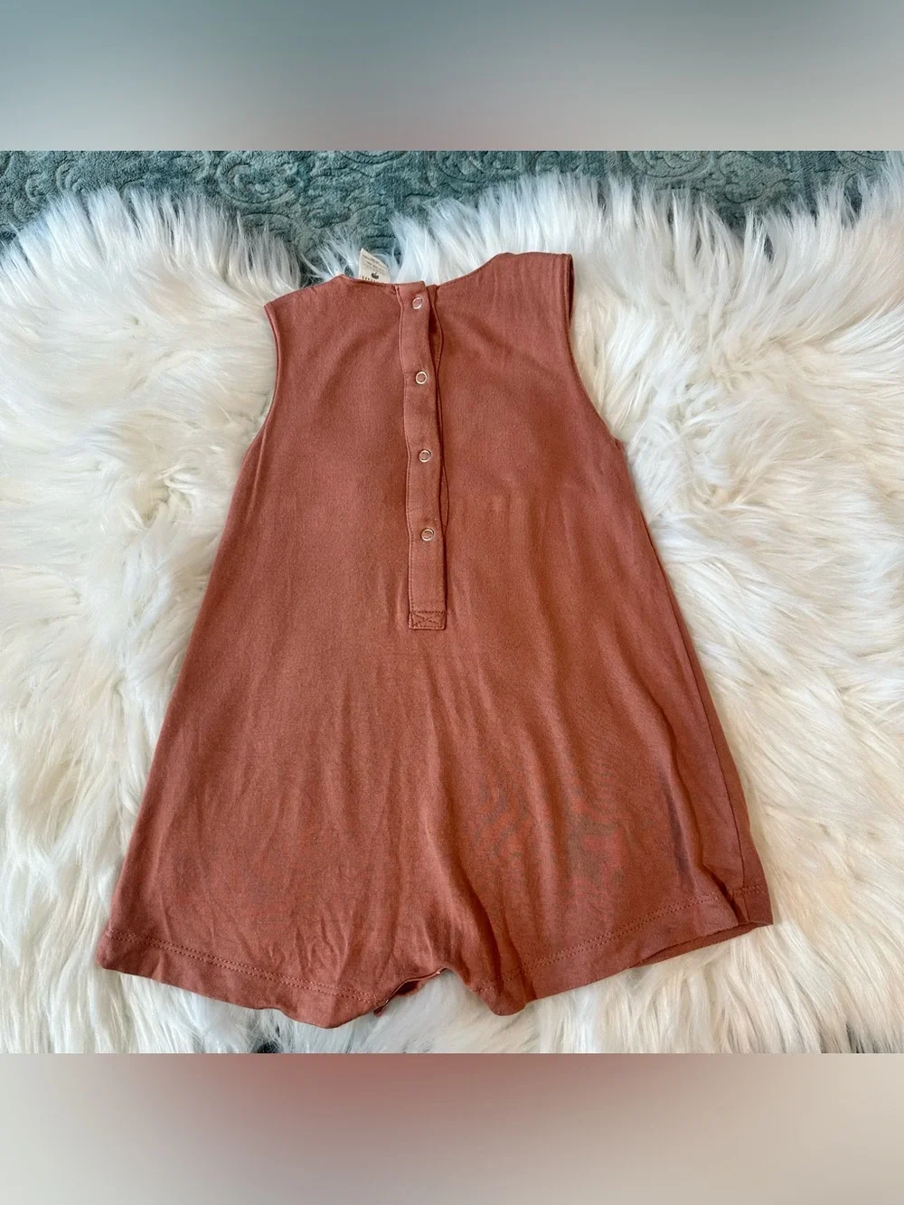 Kate Quinn Camel Brown Bamboo Jumper | Size 12-18 months